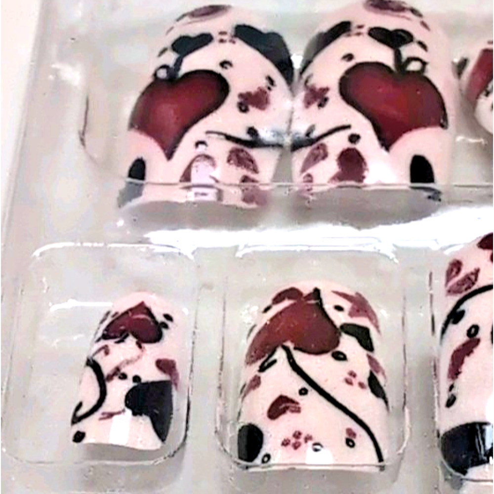 Holiday False Nail Lot of 6 Sets Halloween‎ 4th of July Christmas Valentines Day - Picture 13 of 13